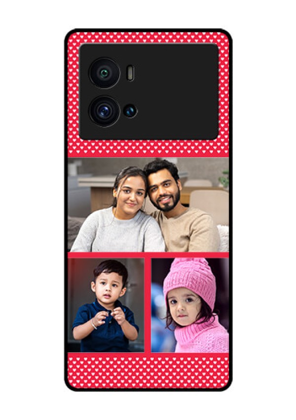 iQOO 9 Pro 5G Personalized Glass Phone Case - Bulk Pic Upload Design