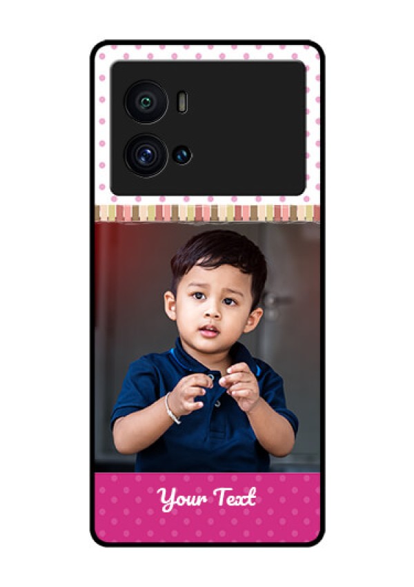 iQOO 9 Pro 5G Photo Printing on Glass Case - Cute Girls Cover Design