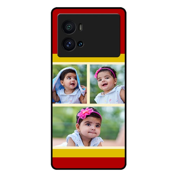 iQOO 9 Pro 5G Custom Glass Mobile Case - Multiple Pic Upload Design
