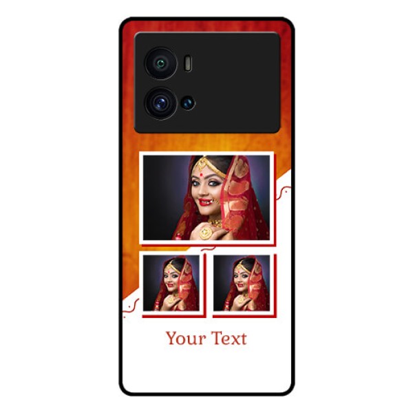 iQOO 9 Pro 5G Custom Glass Phone Case - Wedding Memories Design
