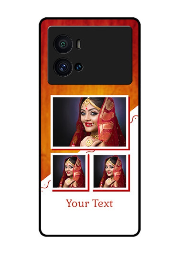 iQOO 9 Pro 5G Custom Glass Phone Case - Wedding Memories Design