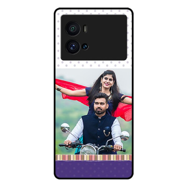 iQOO 9 Pro 5G Photo Printing on Glass Case - Cute Family Design