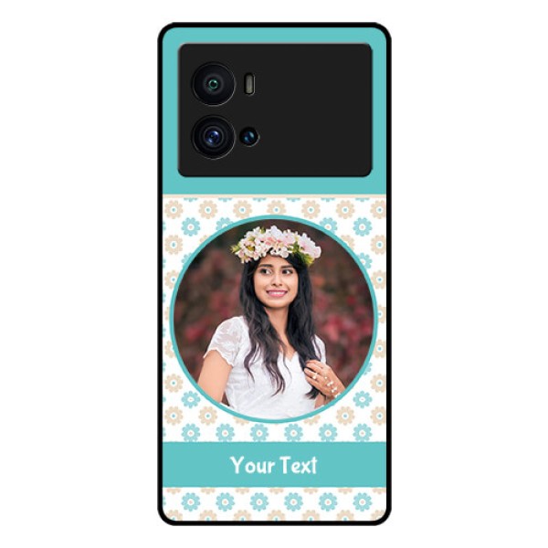 iQOO 9 Pro 5G Custom Glass Mobile Case - Beautiful Flowers Design
