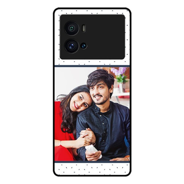 iQOO 9 Pro 5G Personalized Glass Phone Case - Premium Dot Design