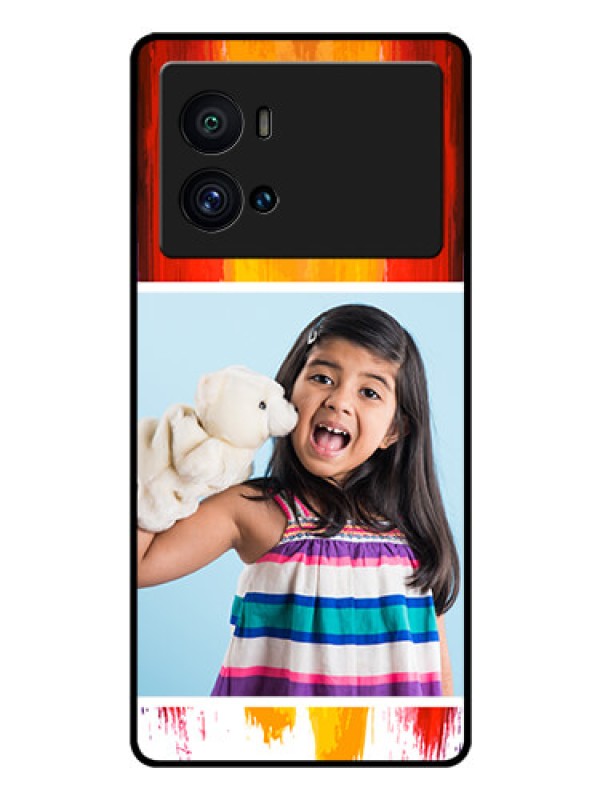 Custom iQOO 9 Pro 5G Personalized Glass Phone Case - Multi Color Design