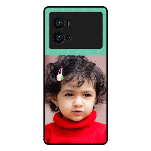 iQOO 9 Pro 5G Custom Glass Phone Case - Lovers Picture Design