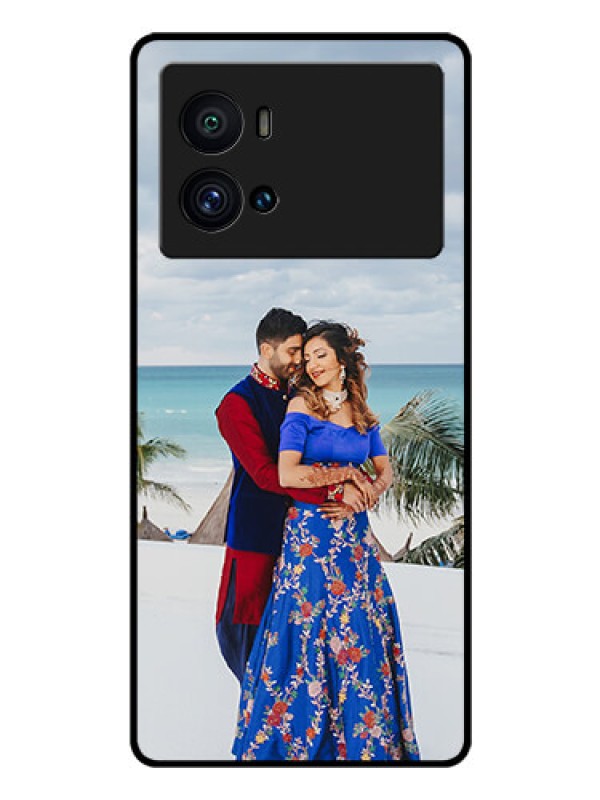 Custom iQOO 9 Pro 5G Photo Printing on Glass Case - Upload Full Picture Design