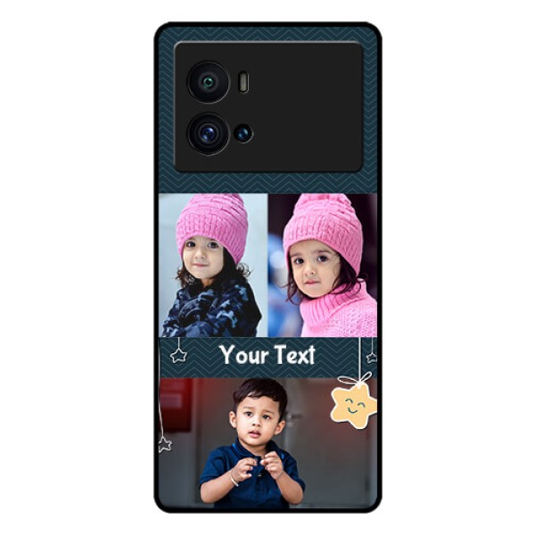 iQOO 9 Pro 5G Custom Glass Mobile Case - Hanging Stars Design