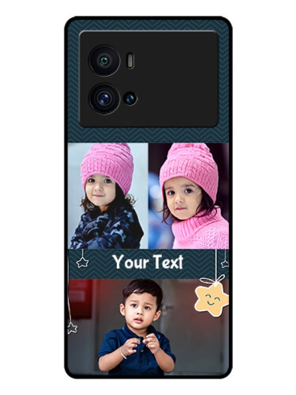 Custom iQOO 9 Pro 5G Custom Glass Mobile Case - Hanging Stars Design