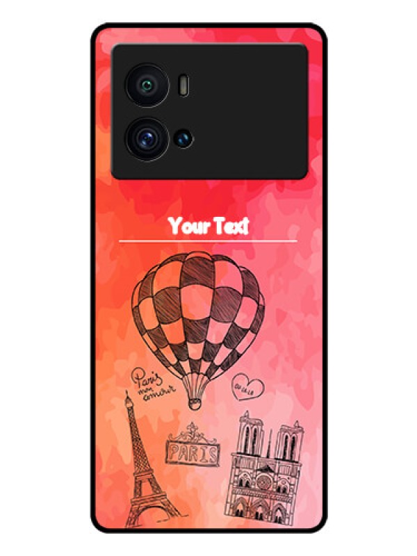 Custom iQOO 9 Pro 5G Custom Glass Phone Case - Paris Theme Design