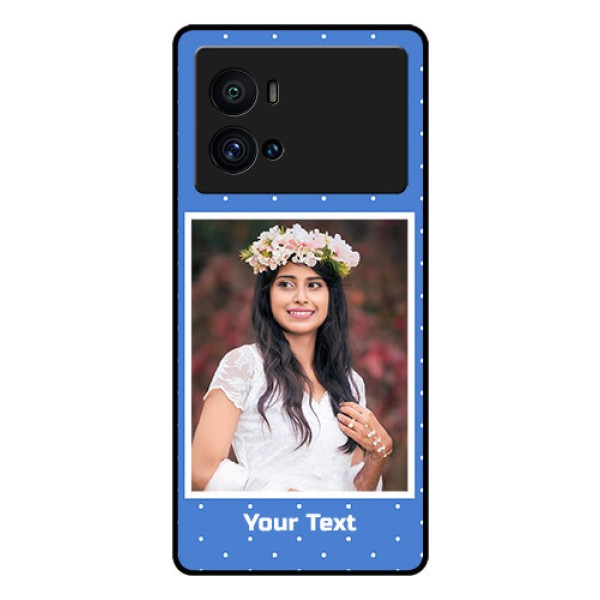 iQOO 9 Pro 5G Photo Printing on Glass Case - Polka dots design