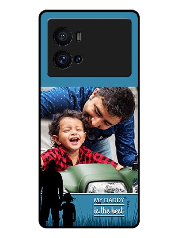 Custom iQOO 9 Pro 5G Custom Glass Mobile Case - Best dad design