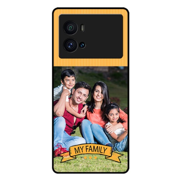 iQOO 9 Pro 5G Custom Glass Phone Case - My Family Design