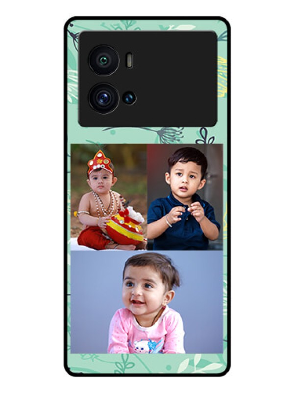 Custom iQOO 9 Pro 5G Photo Printing on Glass Case - Forever Family Design