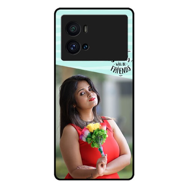 iQOO 9 Pro 5G Custom Glass Phone Case - Friends Picture Icon Design iQOO 9 Pro 5G Custom Glass Phone Case - Friends Picture Icon Design