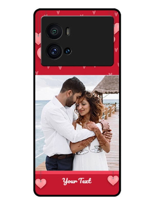 Custom iQOO 9 Pro 5G Custom Glass Phone Case - Valentines Day Design