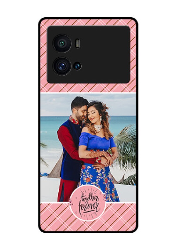 iQOO 9 Pro 5G Personalized Glass Phone Case - Together Forever Design