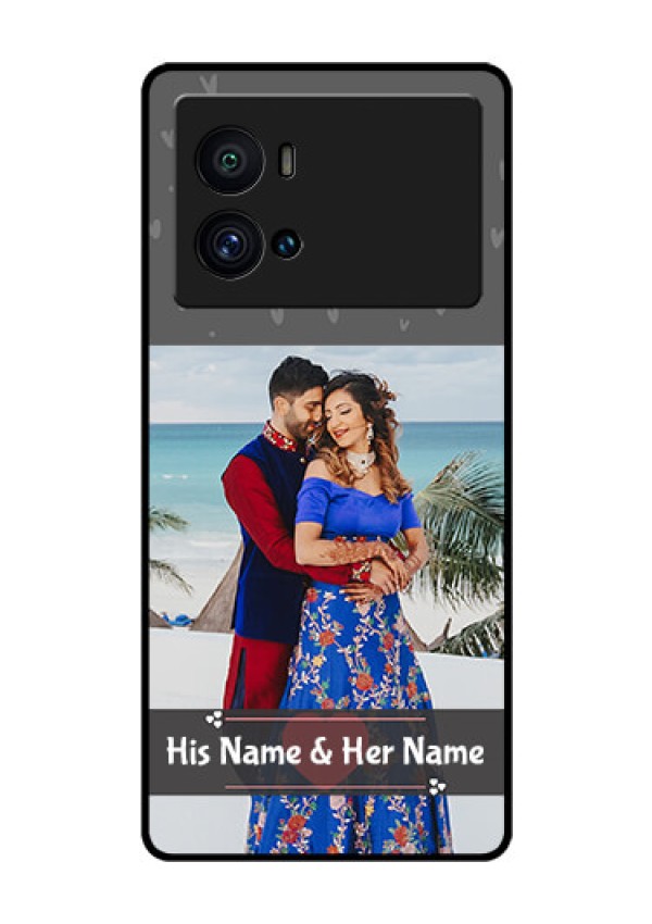 iQOO 9 Pro 5G Custom Glass Mobile Case - Buy Love Design with Photo Online