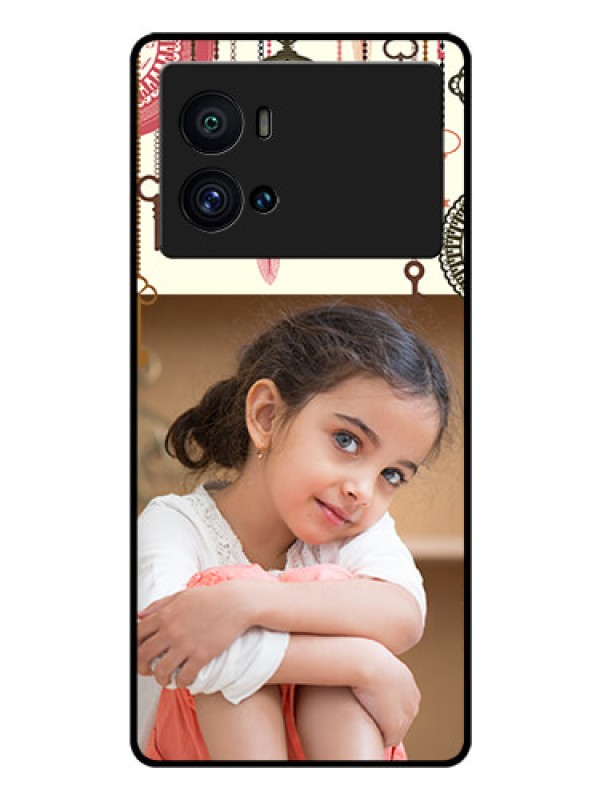 Custom iQOO 9 Pro 5G Custom Glass Mobile Case - Boho Style Design