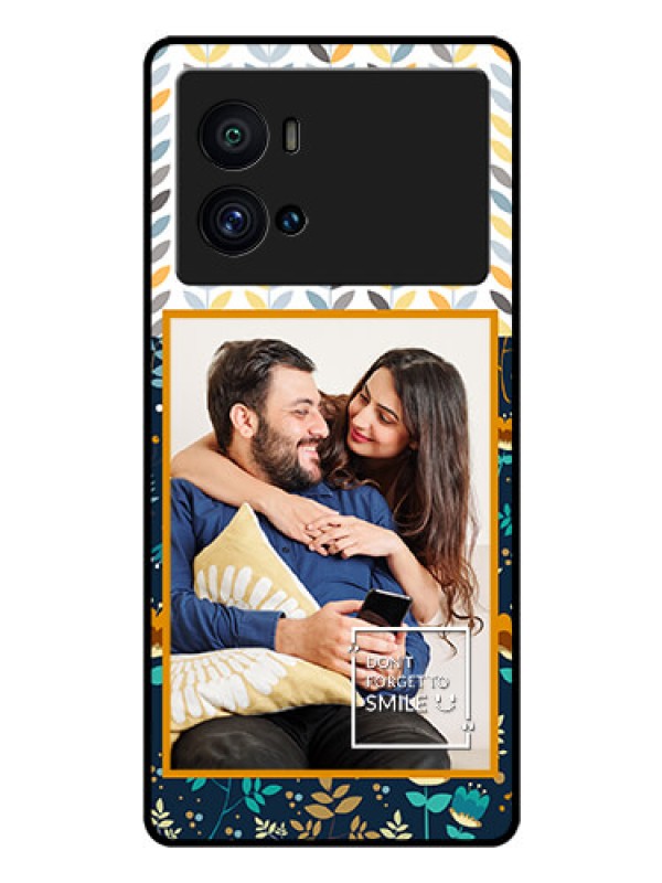 Custom iQOO 9 Pro 5G Custom Glass Mobile Case - Pattern Design