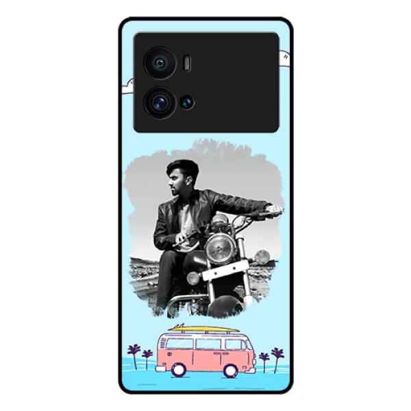 iQOO 9 Pro 5G Photo Printing on Glass Case - Travel & Adventure Design