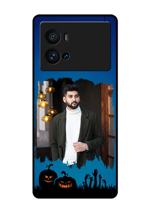 iQOO 9 Pro 5G Photo Printing on Glass Case - with pro Halloween design
