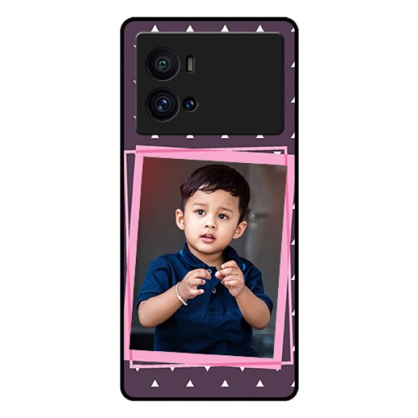 iQOO 9 Pro 5G Custom Glass Mobile Case - Triangle Pattern Dotted Design iQOO 9 Pro 5G Custom Glass Mobile Case - Triangle Pattern Dotted Design