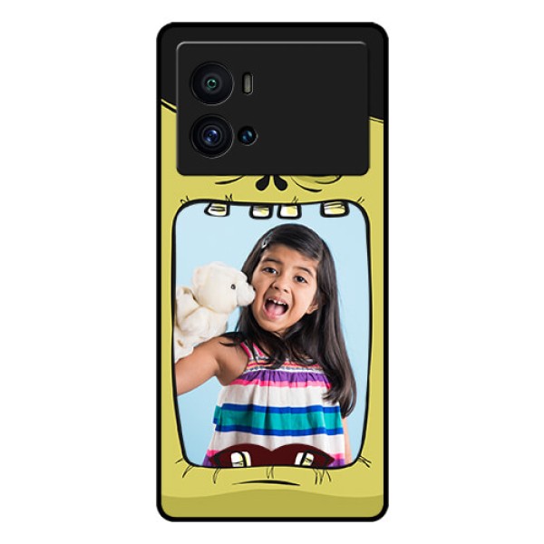iQOO 9 Pro 5G Personalized Glass Phone Case - Cartoon monster back case Design iQOO 9 Pro 5G Personalized Glass Phone Case - Cartoon monster back case Design