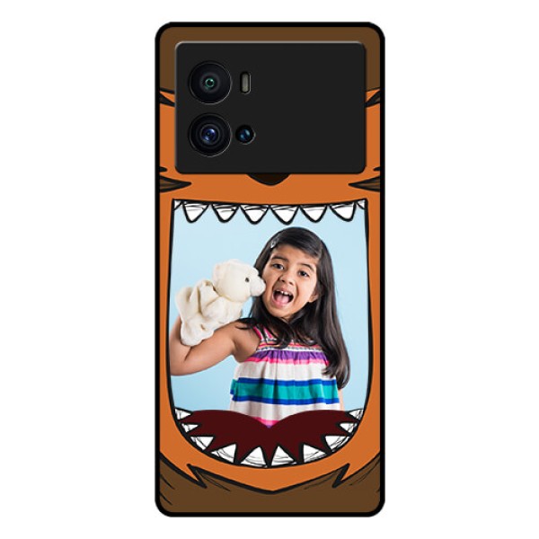 iQOO 9 Pro 5G Photo Printing on Glass Case - Owl Monster Back Case Design iQOO 9 Pro 5G Photo Printing on Glass Case - Owl Monster Back Case Design