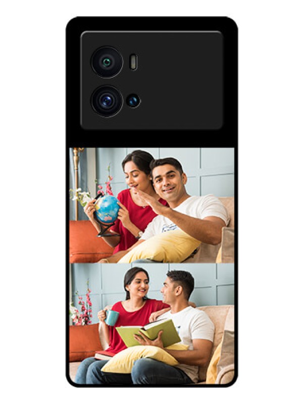 Custom iQOO 9 Pro 5G 2 Images on Glass Phone Cover
