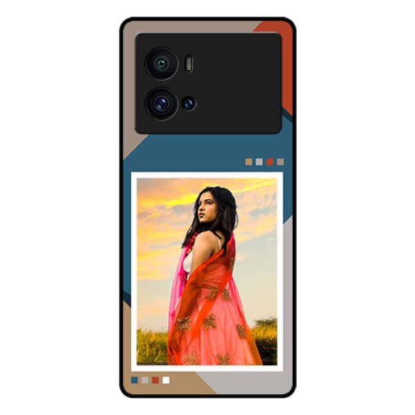 iQOO 9 Pro 5G Personalized Glass Phone Case - Retro color pallet Design iQOO 9 Pro 5G Personalized Glass Phone Case - Retro color pallet Design