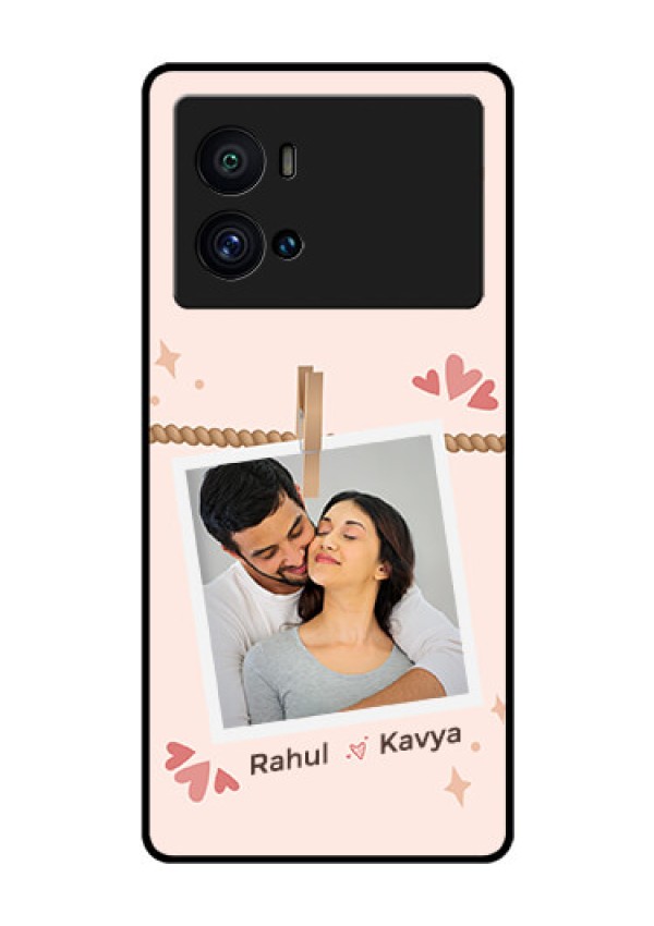 iQOO 9 Pro 5G Custom Glass Phone Case - Forever and ever love Design