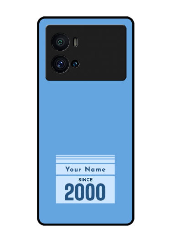 iQOO 9 Pro 5G Custom Glass Mobile Case - Custom Year of birth Design