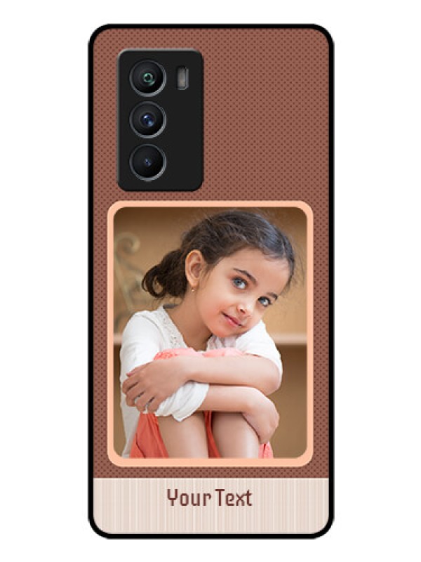 Custom iQOO 9 SE 5G Custom Glass Phone Case - Simple Pic Upload Design