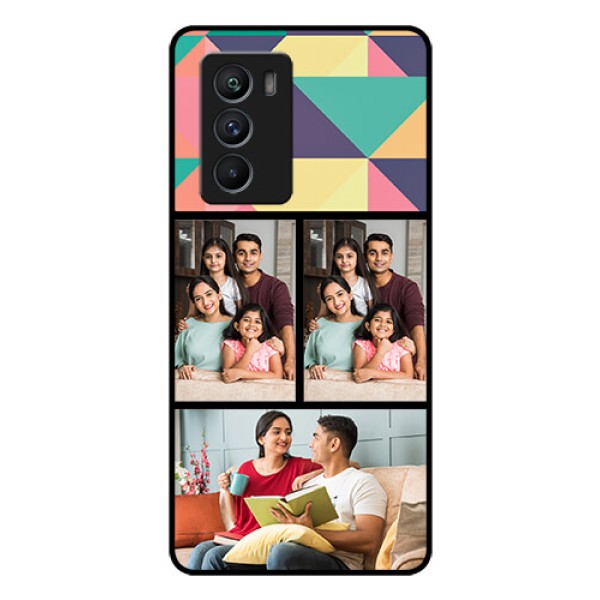 iQOO 9 SE 5G Custom Glass Phone Case - Bulk Pic Upload Design