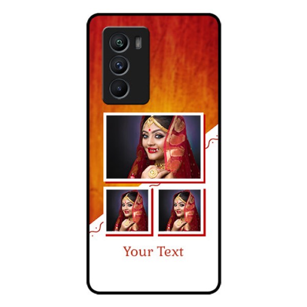 iQOO 9 SE 5G Custom Glass Phone Case - Wedding Memories Design