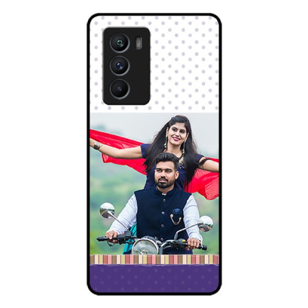iQOO 9 SE 5G Photo Printing on Glass Case - Cute Family Design