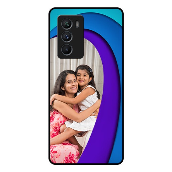 iQOO 9 SE 5G Photo Printing on Glass Case - Simple Pattern Design
