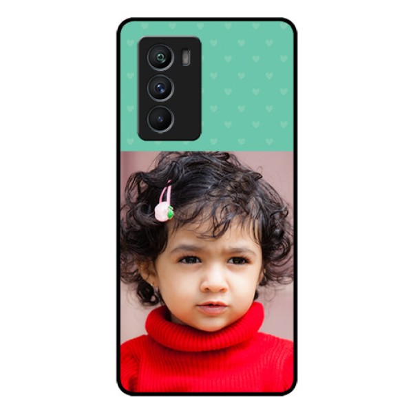 iQOO 9 SE 5G Custom Glass Phone Case - Lovers Picture Design