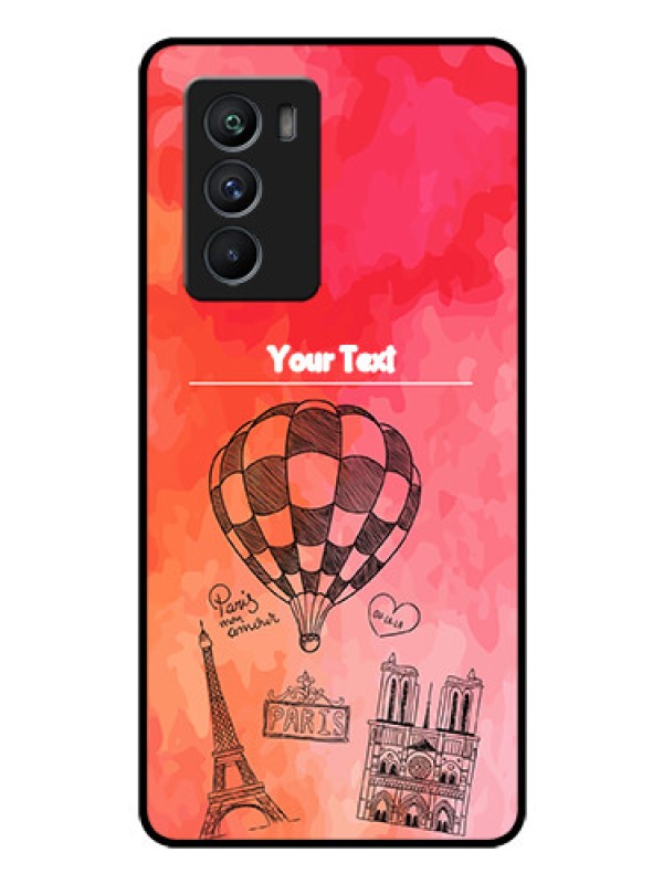 Custom iQOO 9 SE 5G Custom Glass Phone Case - Paris Theme Design