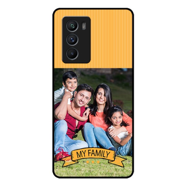 iQOO 9 SE 5G Custom Glass Phone Case - My Family Design