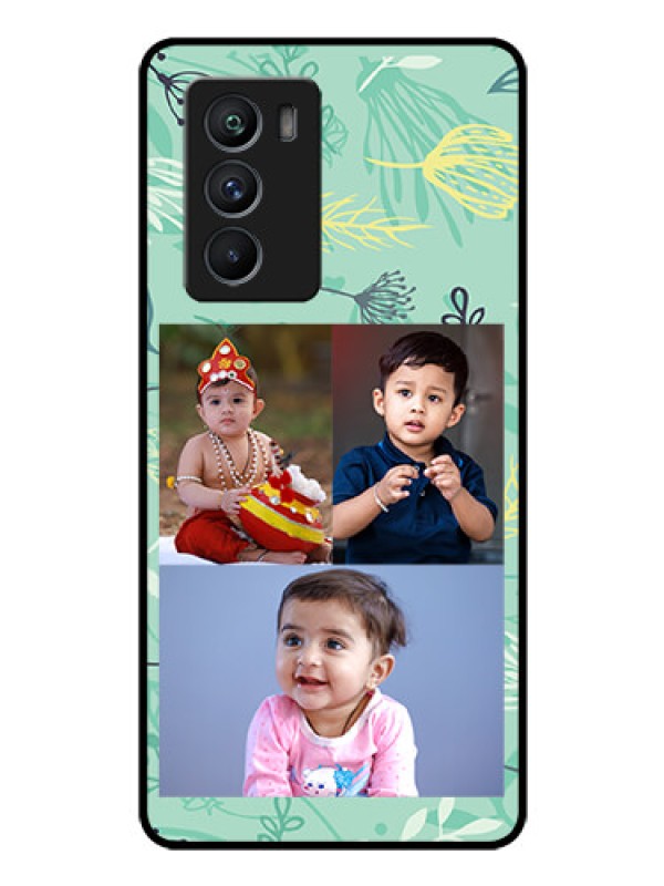 Custom iQOO 9 SE 5G Photo Printing on Glass Case - Forever Family Design