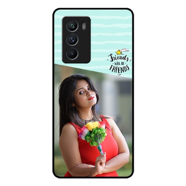 iQOO 9 SE 5G Custom Glass Phone Case - Friends Picture Icon Design iQOO 9 SE 5G Custom Glass Phone Case - Friends Picture Icon Design