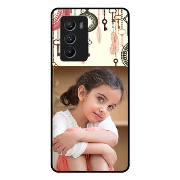 iQOO 9 SE 5G Custom Glass Mobile Case - Boho Style Design