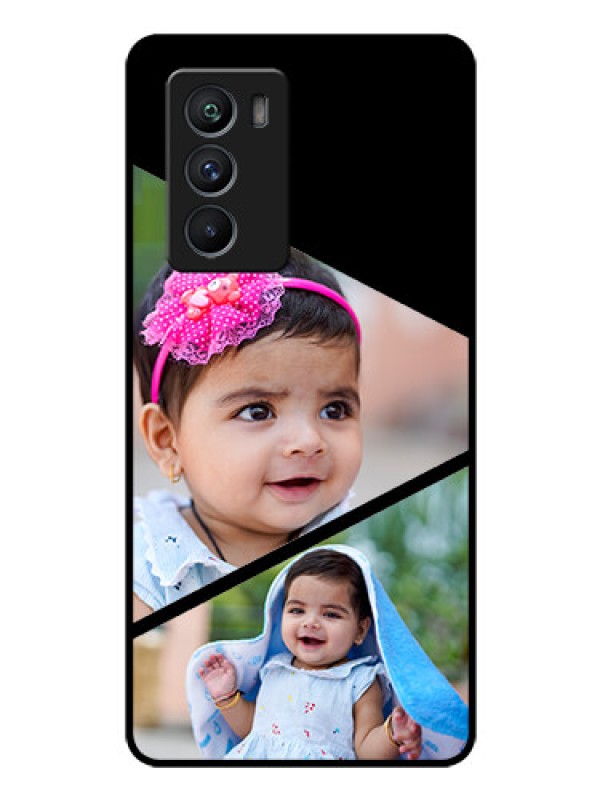 Custom iQOO 9 SE 5G Custom Glass Phone Case - Semi Cut Design