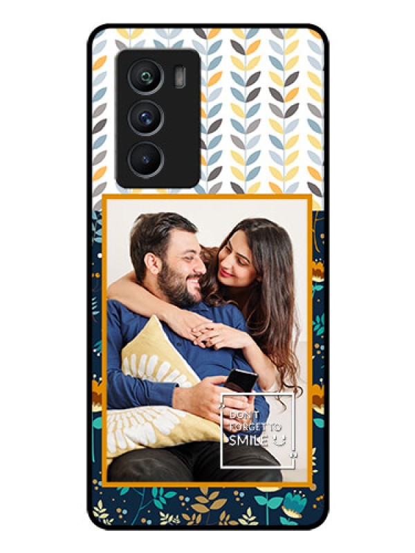 Custom iQOO 9 SE 5G Custom Glass Mobile Case - Pattern Design