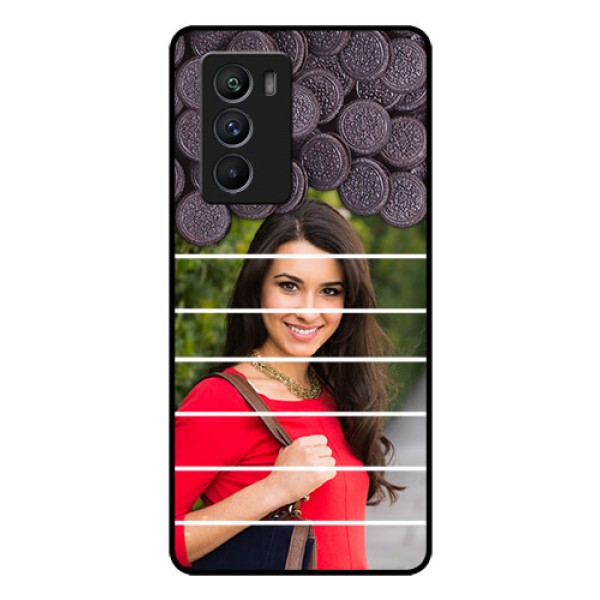 iQOO 9 SE 5G Custom Glass Phone Case - with Oreo Biscuit Design