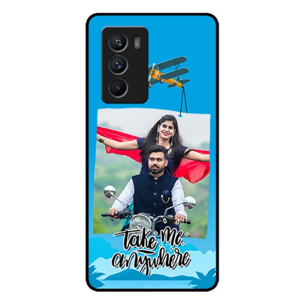 iQOO 9 SE 5G Custom Glass Mobile Case - Traveller Design