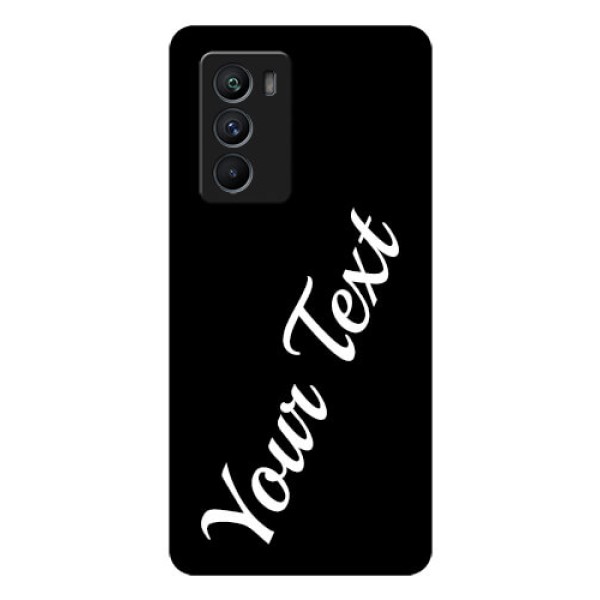 iQOO 9 SE 5G Custom Glass Mobile Cover with Your Name