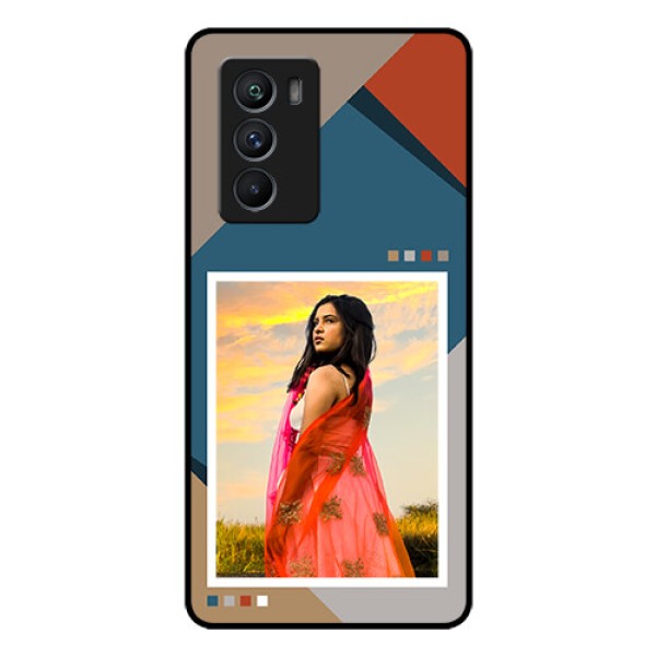 iQOO 9 SE 5G Personalized Glass Phone Case - Retro color pallet Design iQOO 9 SE 5G Personalized Glass Phone Case - Retro color pallet Design
